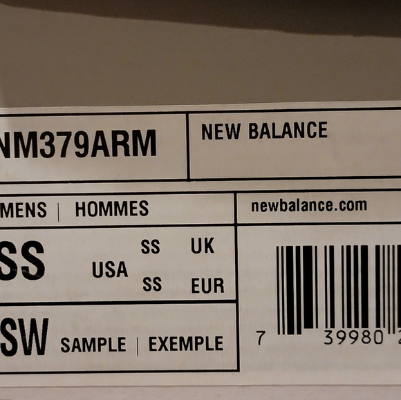 New Balance Sample